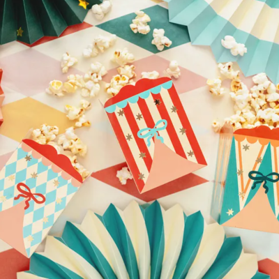 Caixas de Pipocas Circo