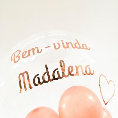 Letras para balão personalizadas