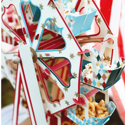 Carrinho de lanches Roda gigante Circo