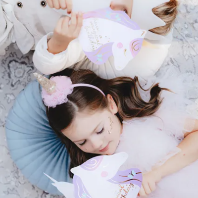 Postal de Aniversário Unicórnio