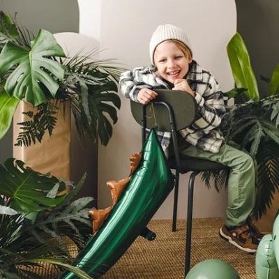 Balão cauda de dinossauro