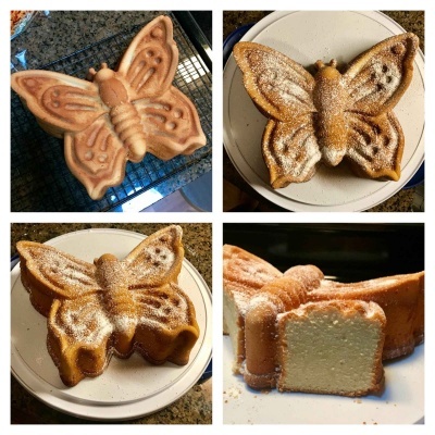 Forma Bundt Butterfly