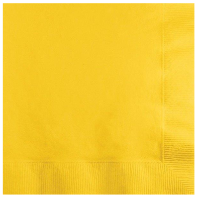 Guardanapos Amarelo Torrado