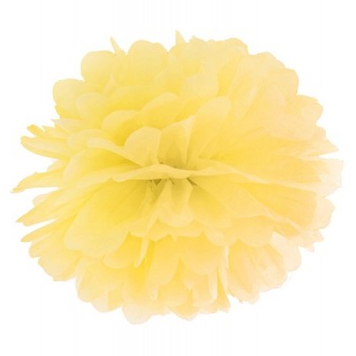 Pompom 40cm Amarelo