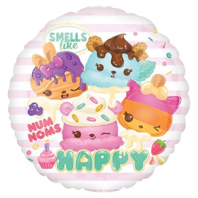 Balão foil num noms