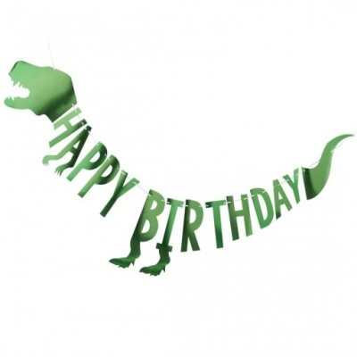 Grinalda Happy Birthday Dinossauros Roar