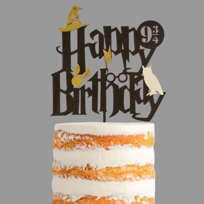 Topo de bolo Harry potter
