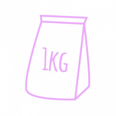 Preparados de bolo 1Kg