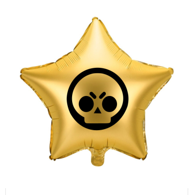 Balão Foil Standart estrela Brawl stars