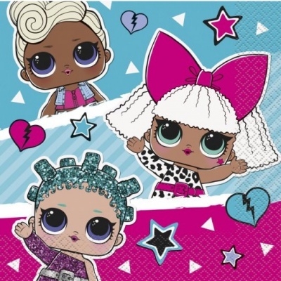 Guardanapos LOL Surprise