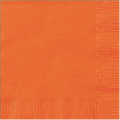 20 Guardanapos laranja