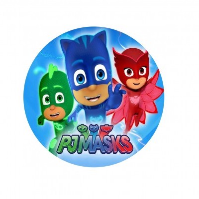 Impressão comestível Pj Masks