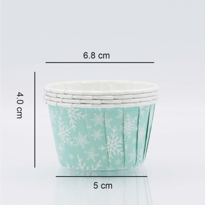 Formas Cupcake Flocos de Neve