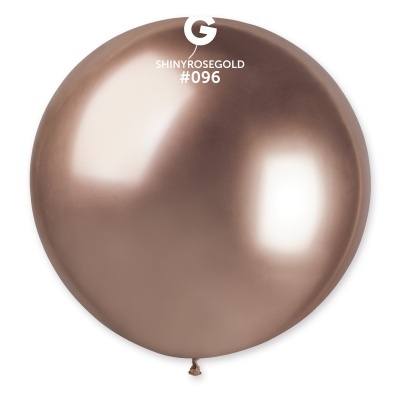 Balão Latex Rosegold Cromado 48cm