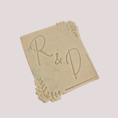 Cortador | Stamp personalizado com iniciais