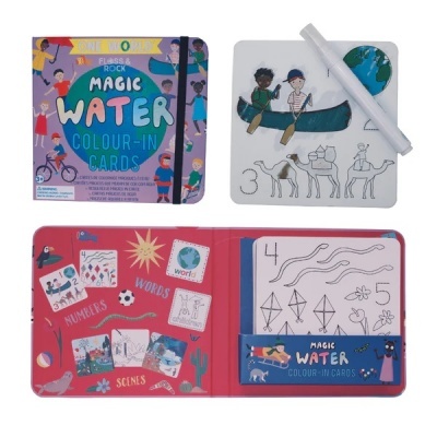 Bloco MÁGICO Pintura d'água - Mundo