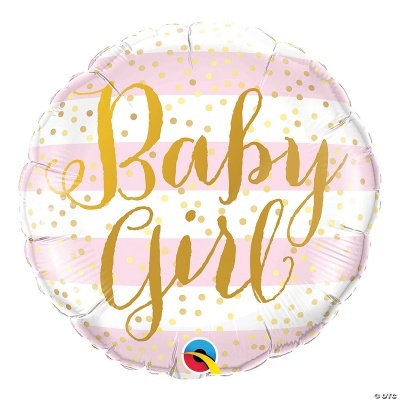 Balão Foil Baby Girl