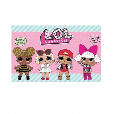 Impressão comestível LOL surprise