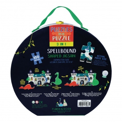 Puzzle 3 em 1 Dragões Mágicos