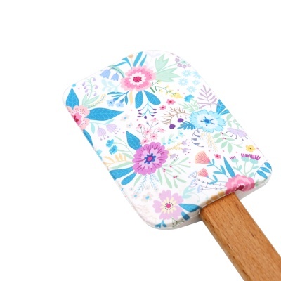 Espátula de Borracha Rosa