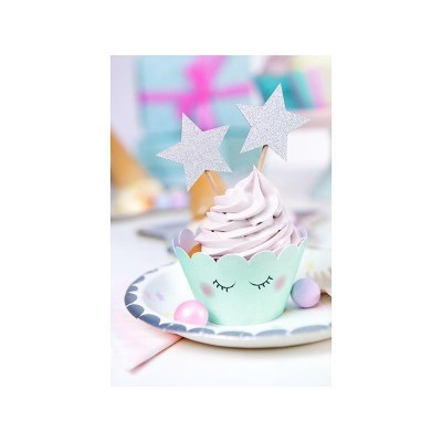 Cupcake wrapper - Unicorn x6