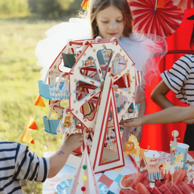Carrinho de lanches Roda gigante Circo