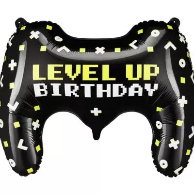 Balão Comando - 'Level Up Birthday'
