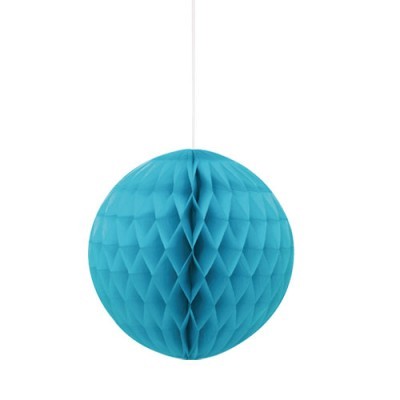 1x Bola de papel Azul bebé