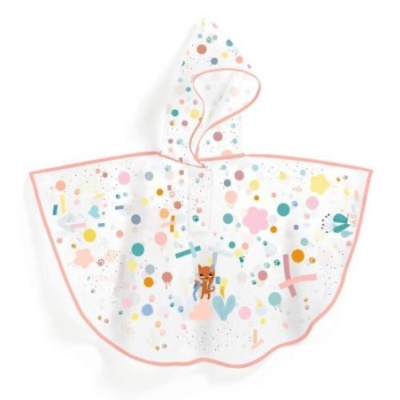 Capa de chuva Gato 3-5anos