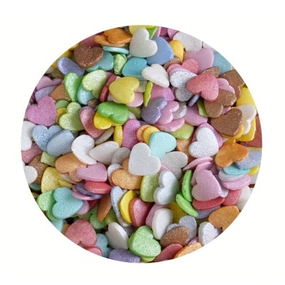 Corações Coloridos Médios 55g