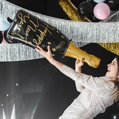 Balão Garrafa Champanhe