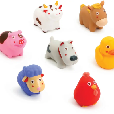 Ludi - 7 Brinquedos de Banho - Animais da Quinta Ludi - 7 Brinquedos de Banho - Animais da Quinta