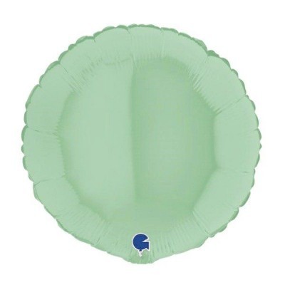 Balão Redondo Menta pastel Mate  46cm
