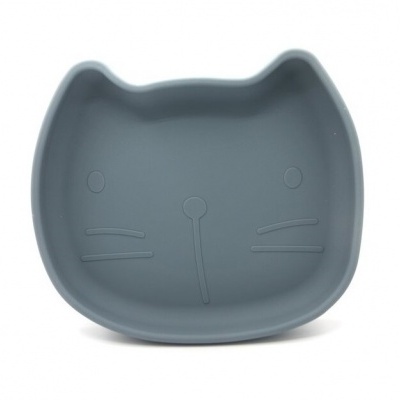 Prato de silicone Pippa Azul
