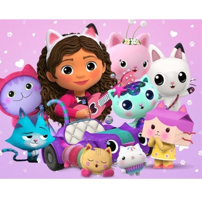 Impressão Comestível Casa das Bonecas da Gabby