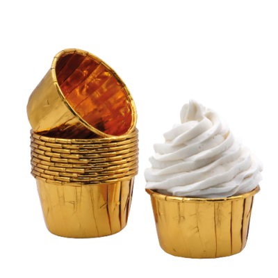 Formas Cupcake Ouro