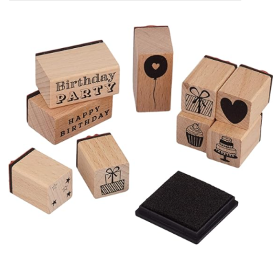 Carimbos motivo Happy Birthday