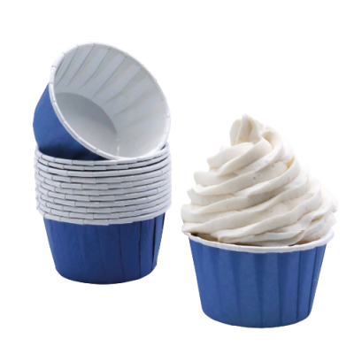 Formas Cupcake Azul cobalto