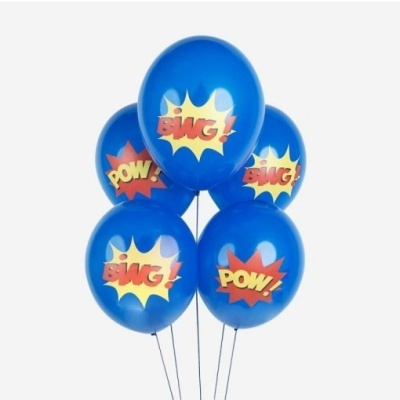 Balão Latex impressos Super Heróis
