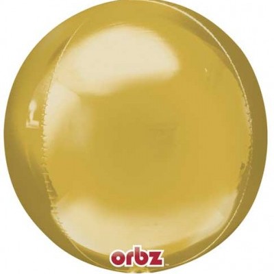 Balão Orbz ouro 38cm