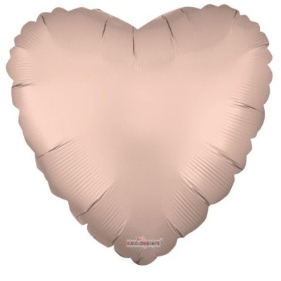 Balão Coração Rose Gold 46cm