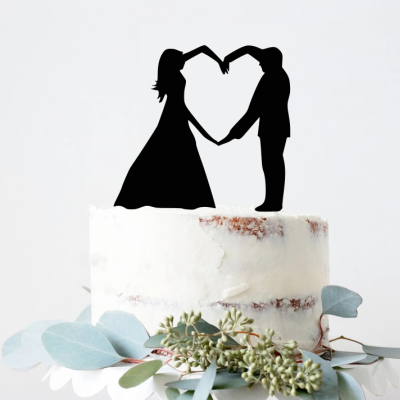 Topo de bolo Casamento