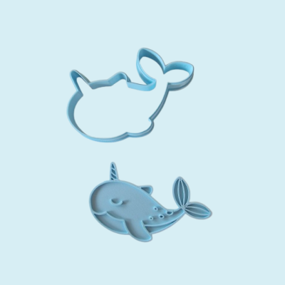 Cortador | Stamp Baleia