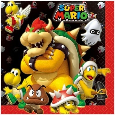 Guardanapos Super Mário