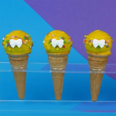 Mini Cones de Baunilha