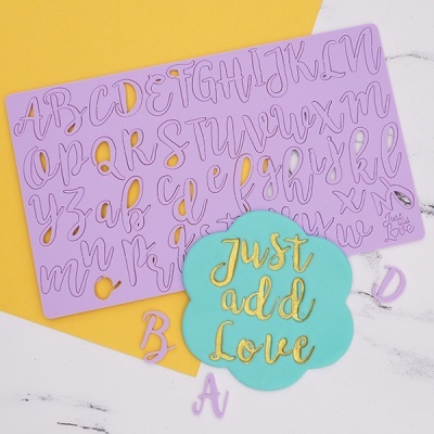 Marcador Letra Elegante