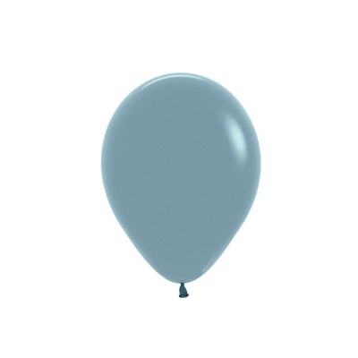 Balão latex pastel dusk Azul 13 cm