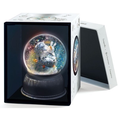 Globo de Neve com Luz Lila & Pupi