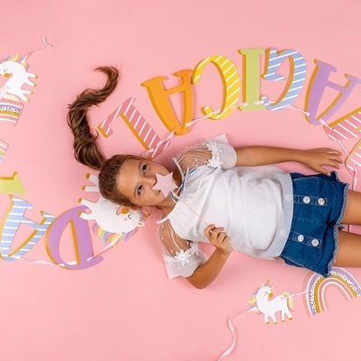 Grinalda Magical day Unicórnio