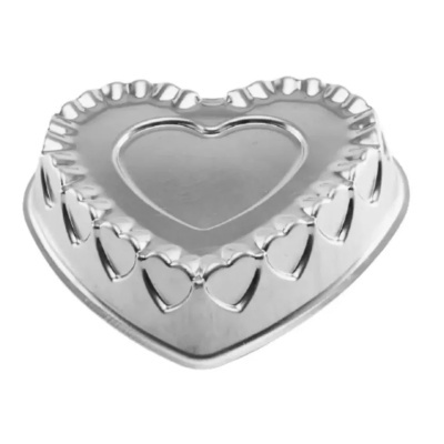 Forma coração decorado M